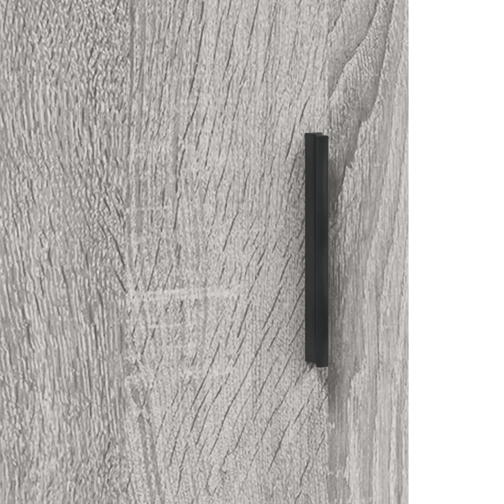 Armadietti a Parete 2 pz Grigio Sonoma in Legno Multistrato CFW2222450
