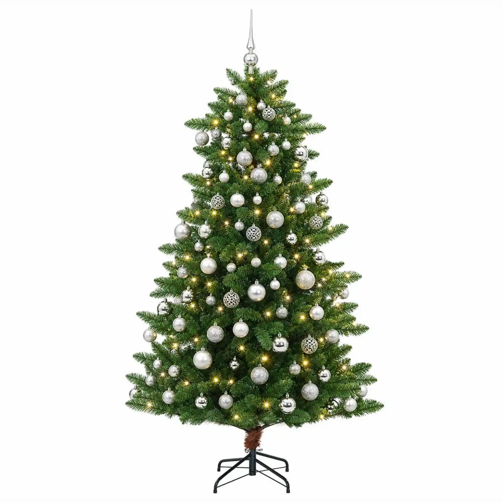 Artificial Christmas Tree with Bauble 180 cm 300 LED 3461392
