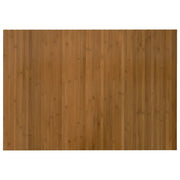 Tappeto del soggiorno | Tappeto Rettangolare Marrone 70x100 cm in Bamb¨´