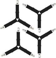 Set di 8 Viti Elastiche per Fissaggio di Hoeslaken su Materasso - Gripper per Hoeslaken