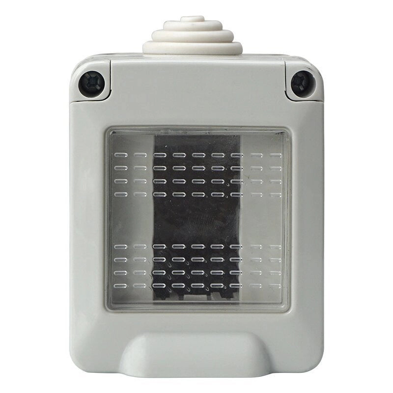 Custodia 1P IP55 Scatola Porta Frutti Con Coperchio 1 Posto Modulo Compatibile Con Vimar Plana