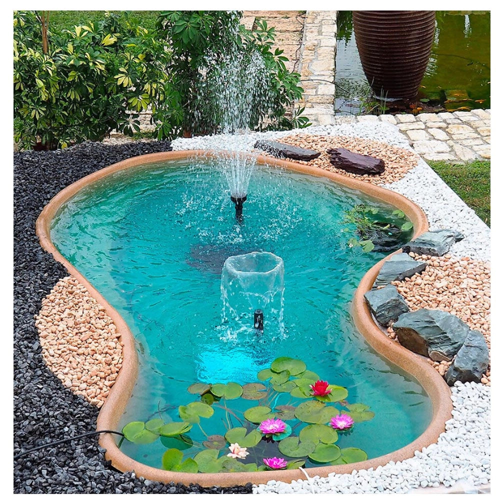 Laghetto da giardino laguna capacità litri 1800 perle d'acqua