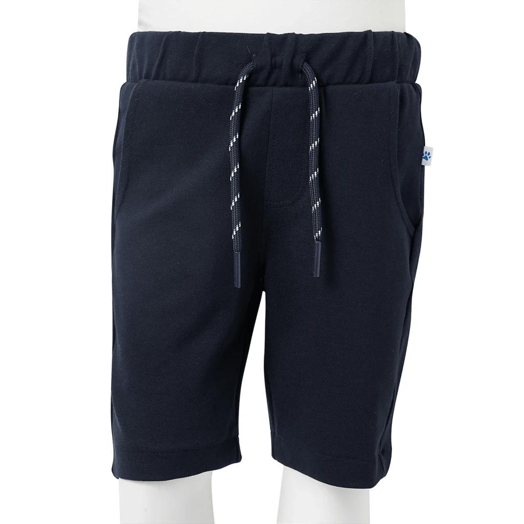 Pantaloncini per Bambini con Coulisse Blu Marino 116 CFW6597257