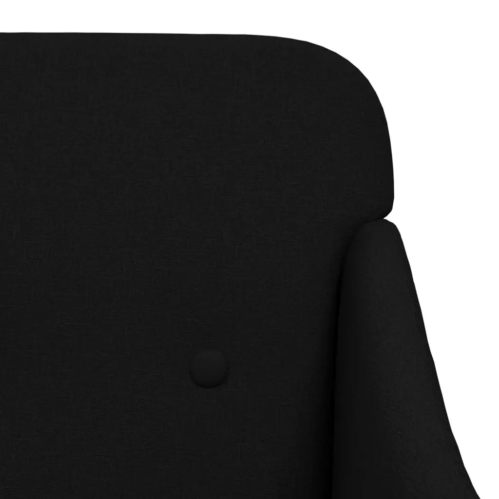 Poltrona Nera 63x76x80 cm in Tessuto cod mxl 5637