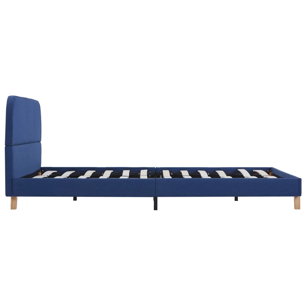 Giroletto senza Materasso Blu 140x200 cm in Tessuto 280878