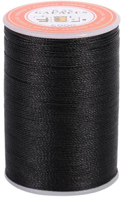 Garen per Cuoio 160 m - Impermeabilizzato - Per Cuoio - Artigianato - Riparazione Scarpe - 0,45 mm di Diametro - Gomitolo per Cuoio