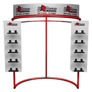 1cf espositore abbigliamento/calzature 'u iron' fornito vuoto cm116x75xh.160 cod:ferx.1068770nlm