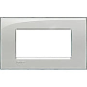 Living Light - Placca 4P Grigio Ghiaccio - LNA4804KG