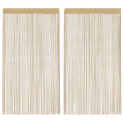 2 Pz Tende a Fili 100x250 cm Beigecod mxl 130967