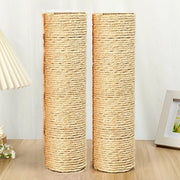 Palo di sisal, sostituzione per palo di protezione: Diametro 6 cm - Lunghezza: 44 cm, Colore del filo di sisal: Naturale