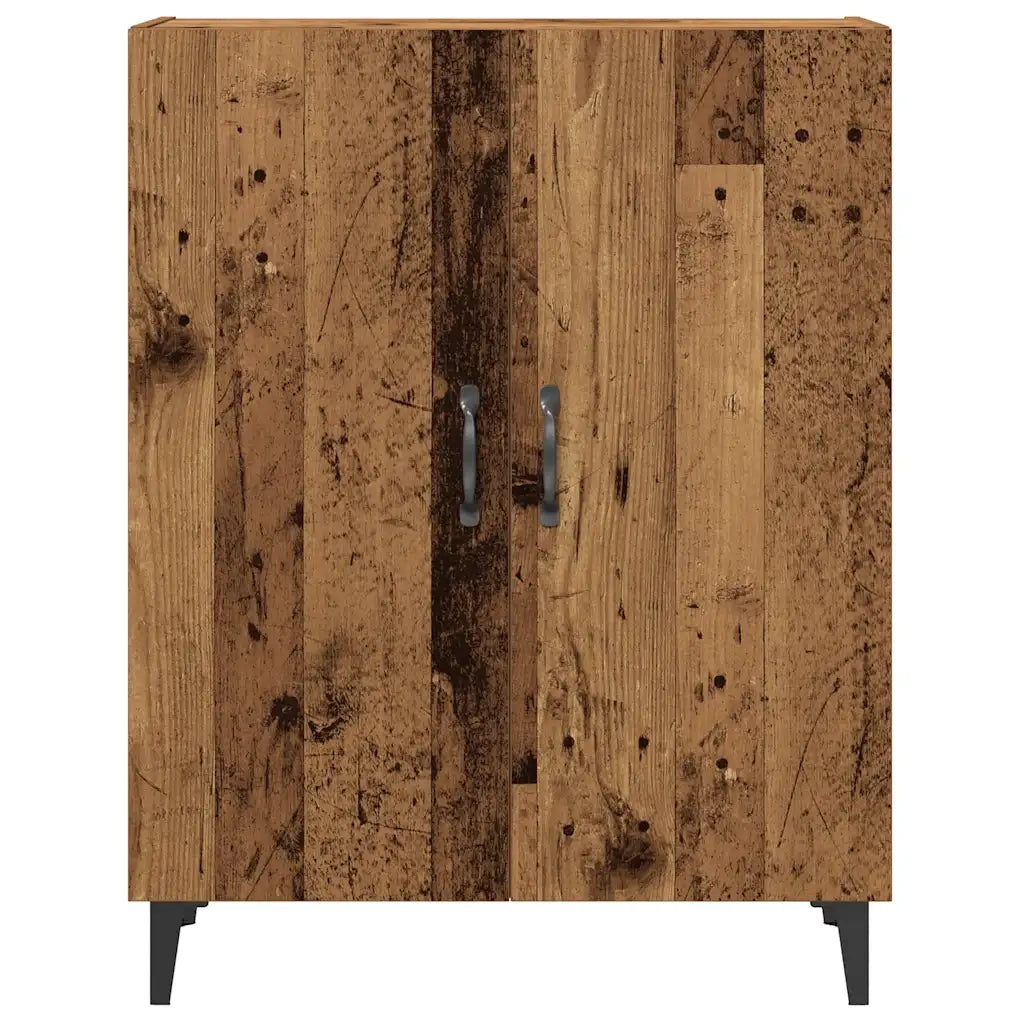 Credenza con Pensile Legno Antico in Legno Multistrato 3329223