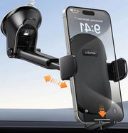 Supporto per Telefono Auto Zuignap Adesivo Ultra Resistente Gel Compatibile iPhone Samsung - 4-8 Pollici Telefoni Mobili Case Spessa & Telefono Grande Amichevole