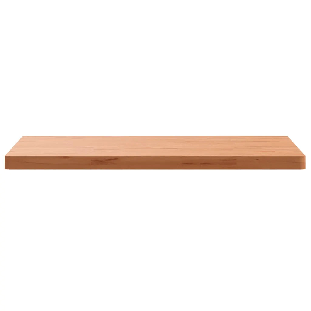 Piano per Tavolo 90x90x4 cm Quadrato Legno Massello di Faggio 355983