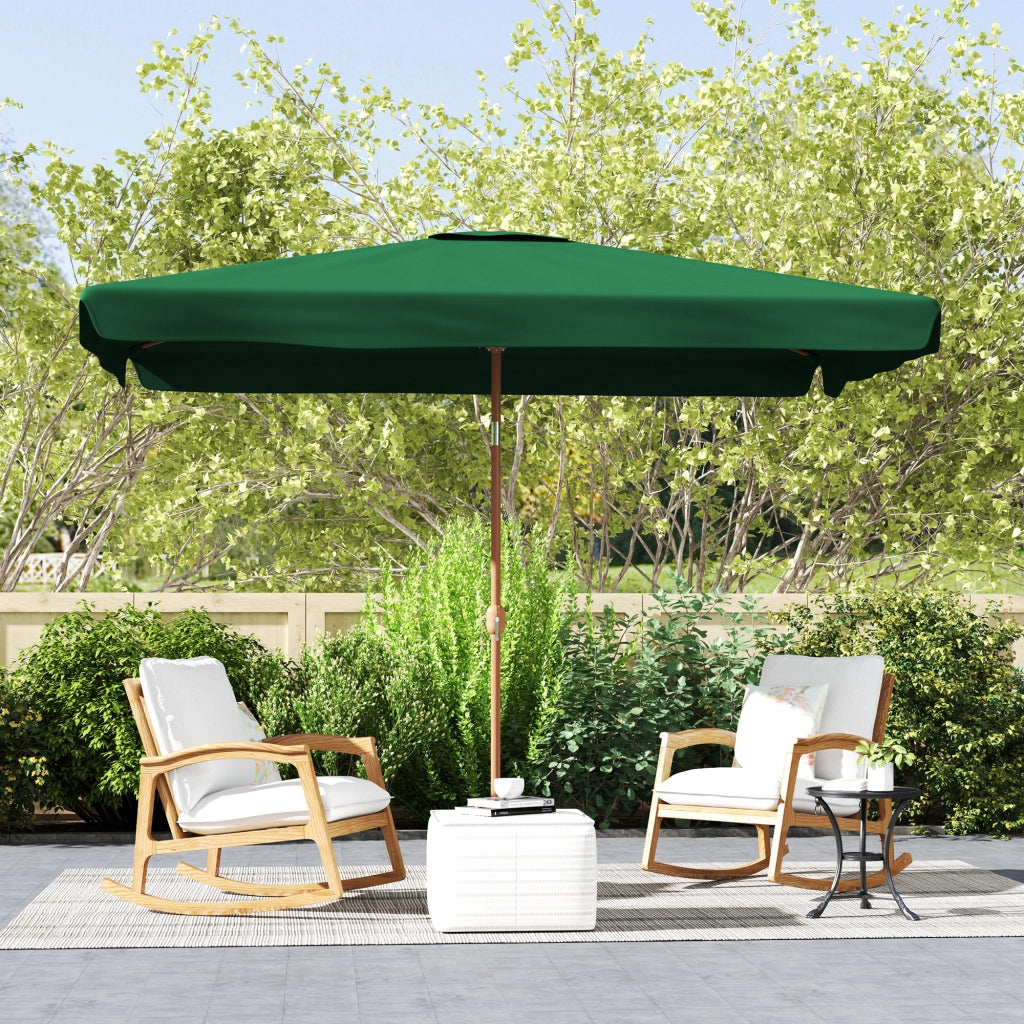 Ombrellone da Giardino 2x3 m ¨C zephmum ¨C Verde Inclinabile Anti UV