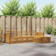 Set di divani da esterno Naturale 257,5 x 162,5 x 73 cm