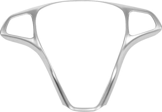 Sterzo sierguarnello copertura del telaio in fibra di carbonio con manopola in cromatura per Mercedes-Benz Vito W447 2014-2017.