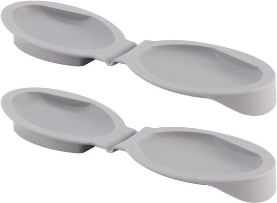 Ostropenitore in silicone | Utilissima clip per ostriche | Preparazione efficiente di frutti di mare | Ostropenitore grigio per aprire ostriche senza sforzo