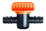 Claber RUBINETTO PER TUBO COLLETTORE PER IMPIANTO A GOCCIA Art. 91280 mis. 1/2