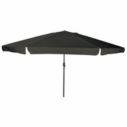Ombrellone da giardino pieghevole moderno e resistente 395 x 395 x 245 cm poliestere nero 02_0058785