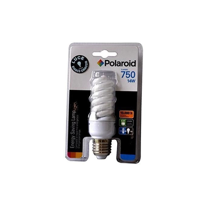 Polaroid Lampada bc e27 Spirale 14W-750lm 59W 6500k