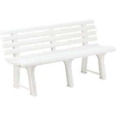 PANCHINA ORCHIDEA PROGARDEN - PP BIANCO CM 145X49 H.CM 74