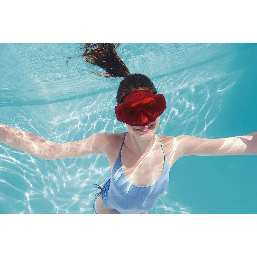 Trade Shop - Maschera Subacquea Aqua Prime Essential Per Bambini Adulto Colori Assortiti 22056 -