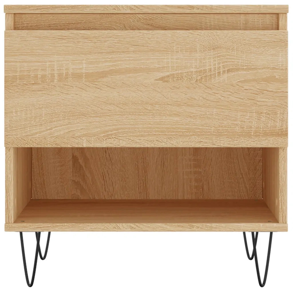2 pz Tavolini salotto | Tavolino da caff¨¨ | Tavolino da Soggiorno Rovere Sonoma 50x46x50cm Legno Multistrato
