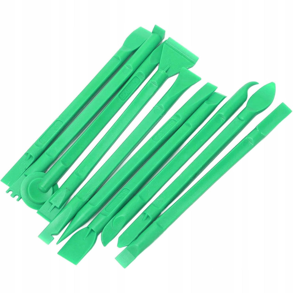 Set di Apri Antistatici per Riparazione – 10 Pezzi, Nylon Rinforzato con Fibra di Vetro | 20 Tipi di Punte