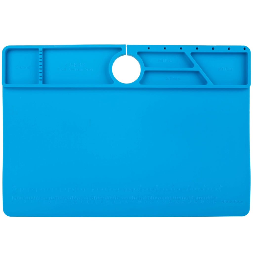 Tappetino in Silicone per Microscopio 380x260mm – Resistente al Calore 500°C, Antistatica, Impermeabile