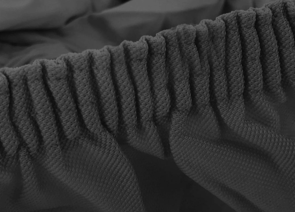 Copritavolo Antimacchia Elasticizzato  In Tinta Unita Copri Tavola Genius - 6 Posti - Grigio 1012