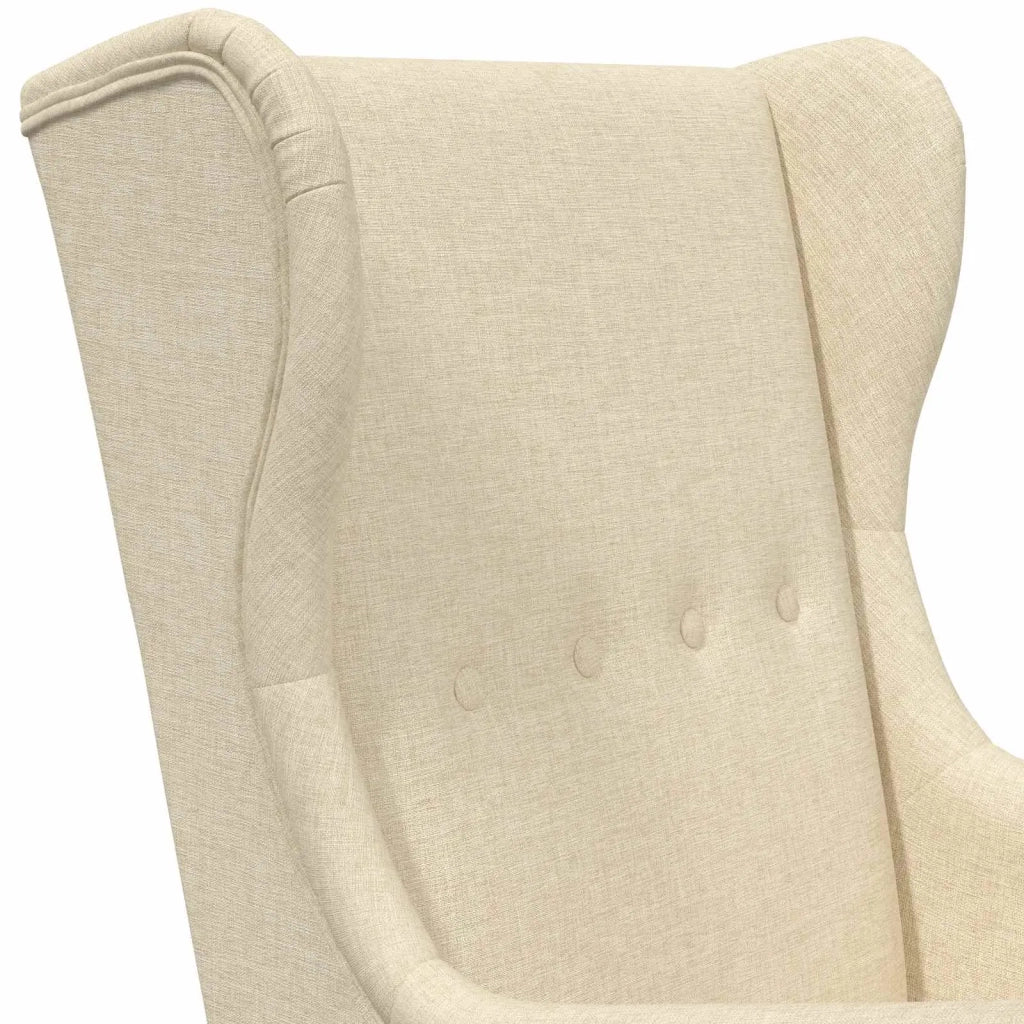Poltrona | Sedia Relax Crema Tessuto