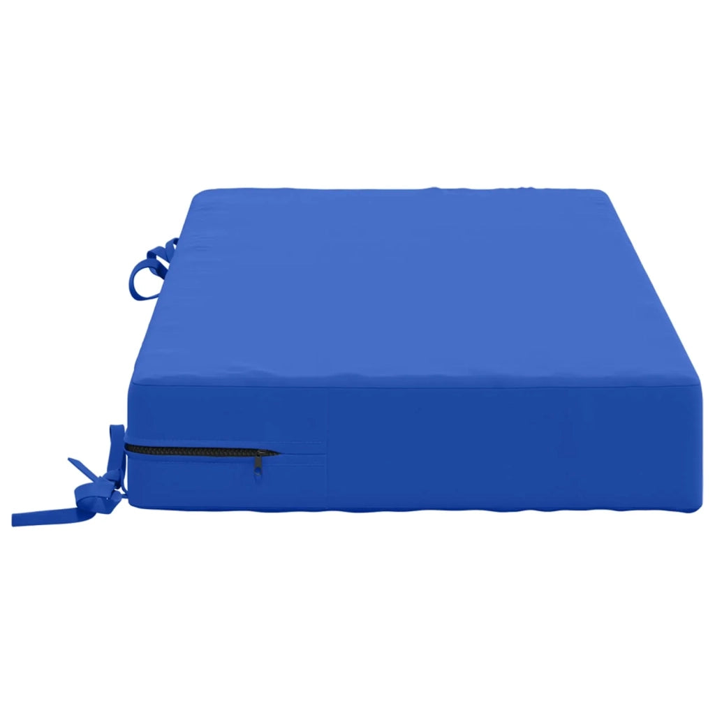 Cuscino per la seduta SOEST 100% Poliestere Blu Reale 946892