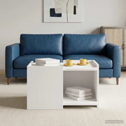 Tavolino da salotto Bianco 50,5 x 50 x 33 cm 8001002