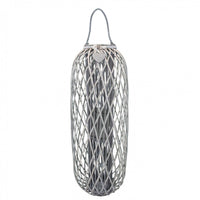 Lanterna Alexane   in Vimini Grigio