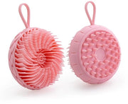 Spazzola per il corpo a doppia faccia - Spazzola da doccia - Spazzola per esfoliazione/massaggio - Silicone - Setole lunghe - Materiale duraturo
