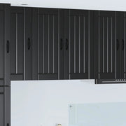 Pannello lavastoviglie Lucca Nero 80 x 31 x 80 cm 885056