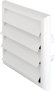 Sostegno a sovrapposizione con valvole di rilascio di gas - 180 x 180 mm - bianco - ABS