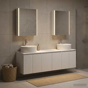 Set di Armadi da Bagno 5 pcs Bianco Legno ingegnerizzato 3406447