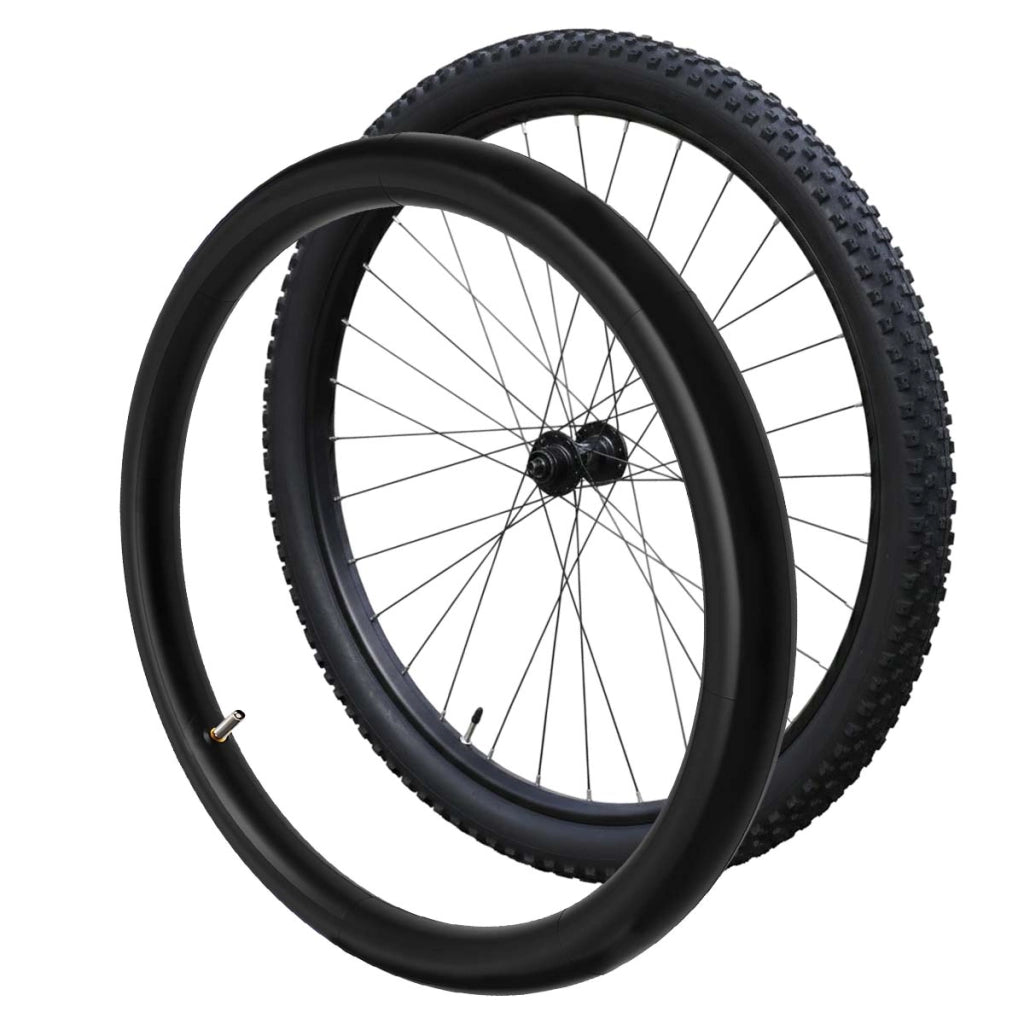 Camera d'aria 700×28C per bicicletta in gomma Resistente Nero Avizar
