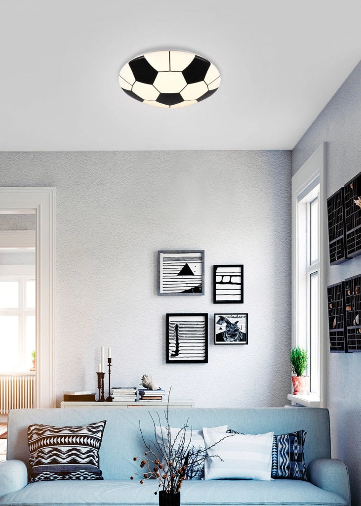 Plafoniera da Interno a LED in Plastica Bianco