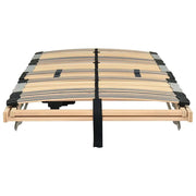 Letto singolo | Letto per adulti | Base a doghe Marrone 100 x 190 cm Legno massello di faggio