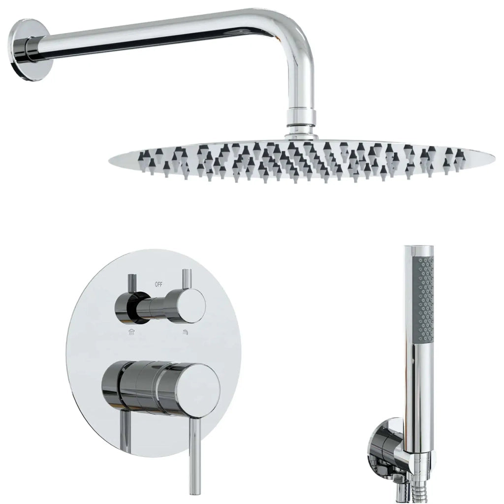 Sistema doccia nascosto (rotondo) Argento 42028991