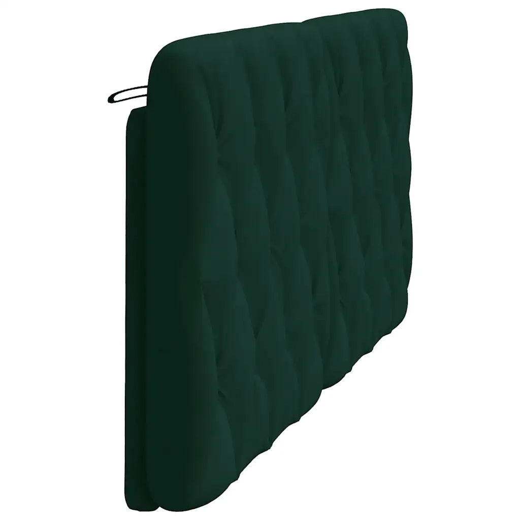 Cuscino Testiera Verde Scuro 180 cm in Velluto CFW2957372