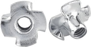Tappo di fissaggio in acciaio carbonio - rottura di corrosione - per lavorazione del legno - con quattro denti - per legno - in acciaio carbonio - rottura di corrosione