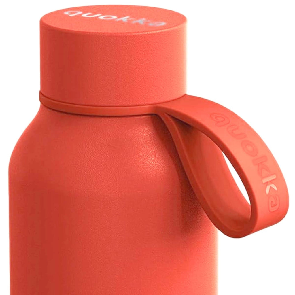 Bottiglia Termica 510ml Collezione Solid con Cinghia Arancione Quokka