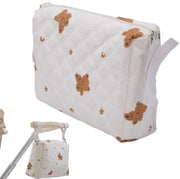Borsa per passeggino con grande capacità - contenitore isolato - organizzatore per passeggino - borsa di stoccaggio - cintura regolabile - organizzazione pratica - borsa per passeggino con stoccaggio