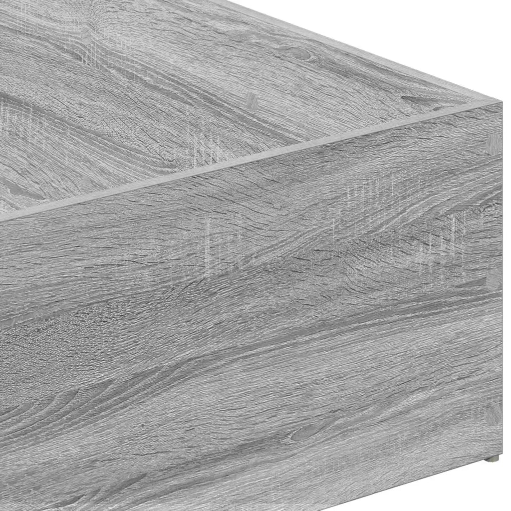 Giroletto per rete letto regolabile Sonoma grigio 80 x 200 cm 8021820