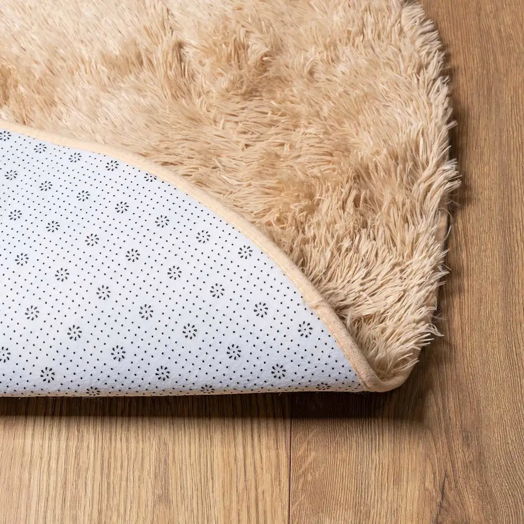 Tappeto Shaggy a Pelo Lungo NAVARRA Beige 300x200 cm poliestere