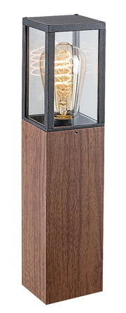 Lampada giardino paletto Wales rovere E27 IP44 Rabalux