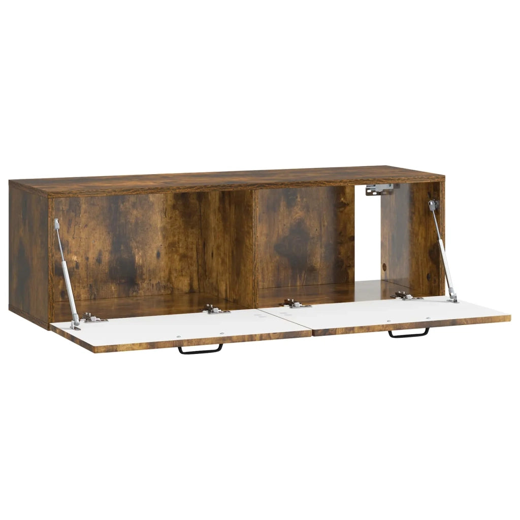 Mobile Porta TV da Muro Rovere Fumo 98 x 31 x 30 cm 899410